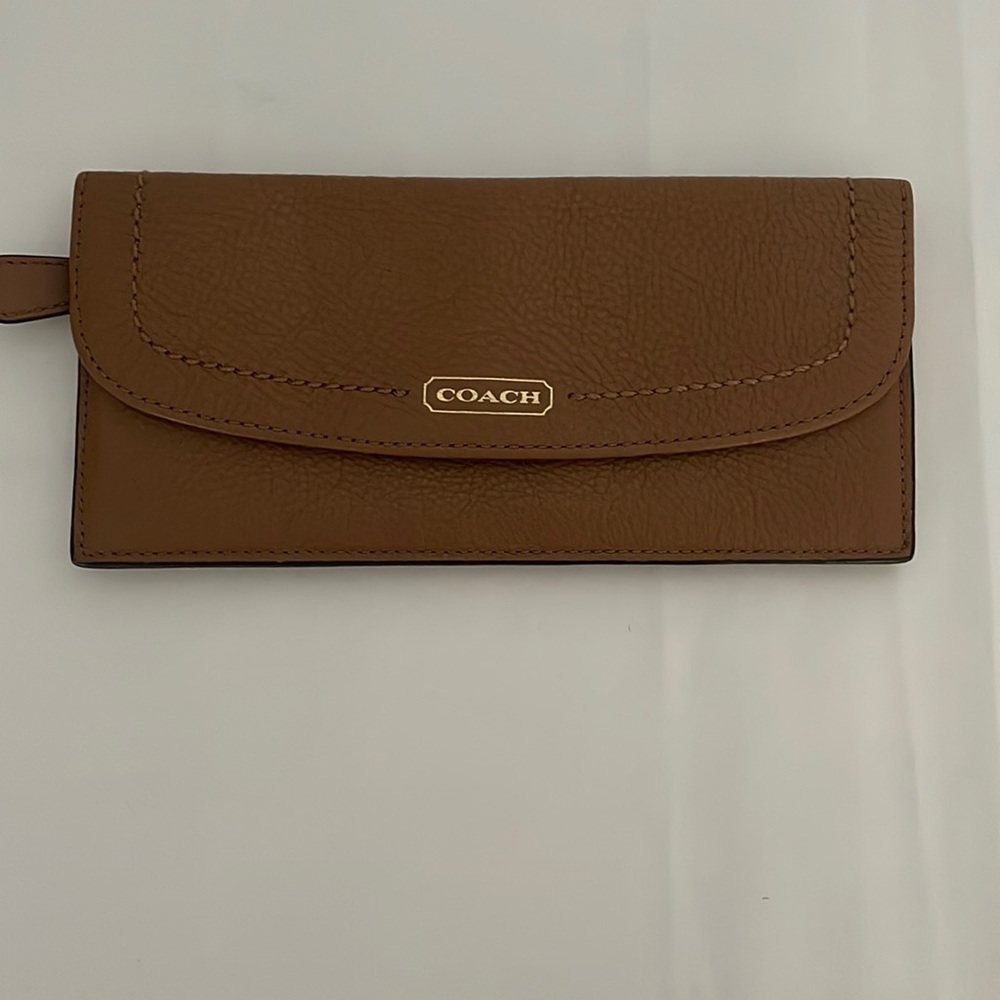 Slim Coach wallet.